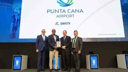 El Aeropuerto de Punta Cana es reconocido por ACI World por su contribución a la seguridad aeroportuaria global.